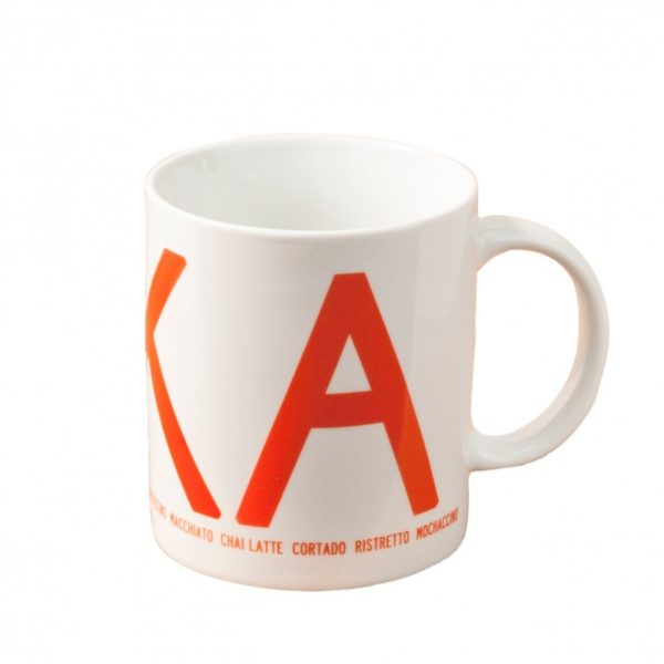 Mug Fika orange I Love Design