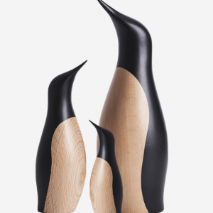 pingouin en bois de Hans Bunde par Architectmade