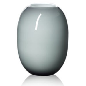 Vase Super Egg en verre violet aubergine par Piet Hein 1965