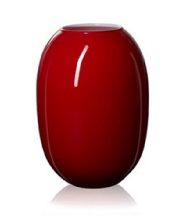 Vase-verre-super-egg-piet-hein-soufflé-bouche existe en 16, 20 et 25 cm de haut