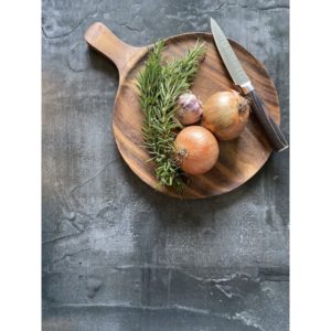 Planche en bois ronde