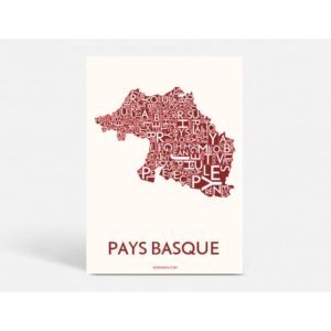 Carte Pays Basque