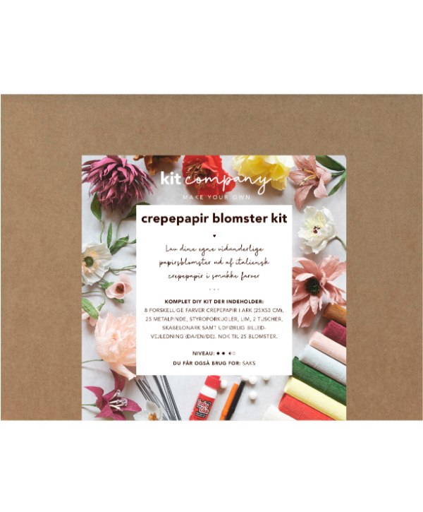Kit de création fleurs papier Kit Company