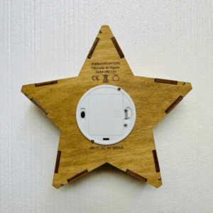 Lampe veilleuse étoile à personnaliser avec un mot ou un prénom par Vintiun