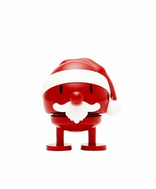 Hoptimist Père Noël figurine à ressort pour egayer les fêtes de fin d'année.