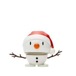 Hoptimist bonhomme de neige pour une décoration de Noël joyeuse et un cadeau plein de gaité.