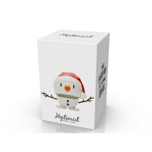 Hoptimist bonhomme de neige pour une décoration de Noël joyeuse et un cadeau plein de gaité.