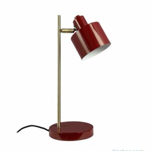 Lampe de table Ocean en laiton et métal laqué par Dyberg Larsen. Une lampe design articulée pour léclairer avec style un bureau, le salon ou une chambre.