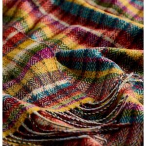 Plaid Century Donegal tissé par Avoca dans un moulin au coeur de l'Irlande, vieux de plus de 300 ans.